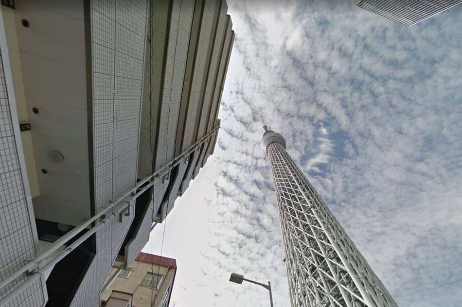 Tokyo Skytree view from ground