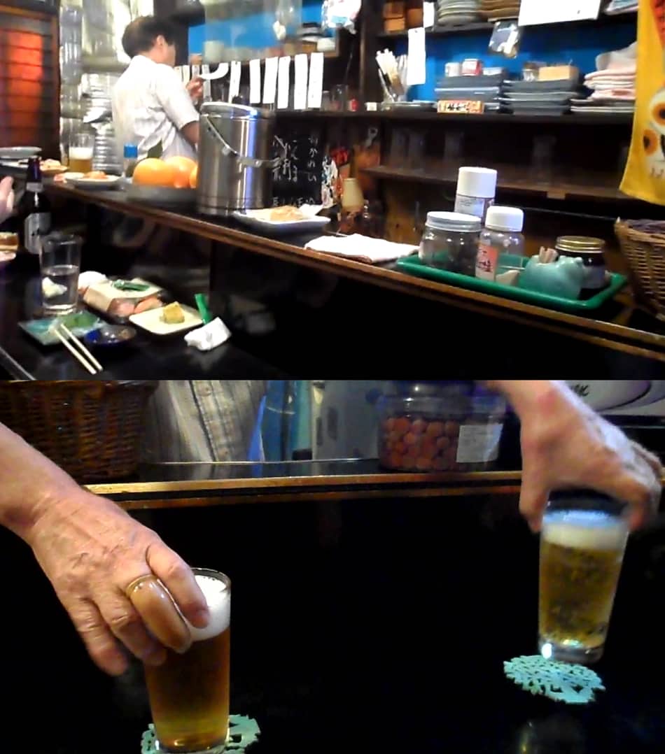 Tiny Izakaya, photo of two beers