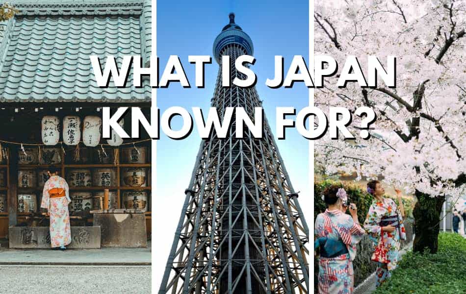 Photo collage. Tokyo Skytree, Temple , Cherry Blossom.