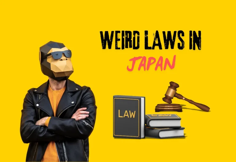 weird laws in japan