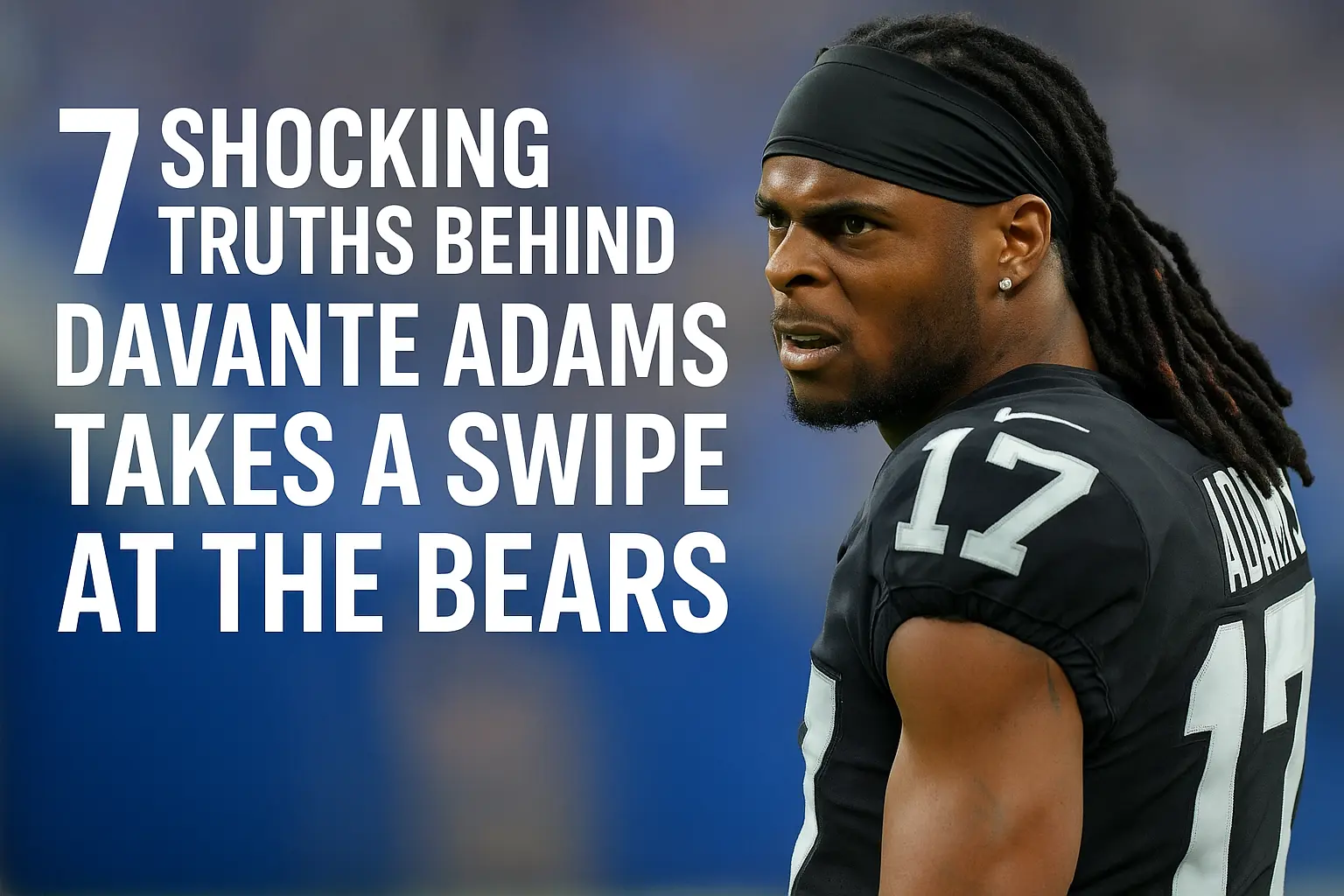 davante adams takes a swipe at the bears.