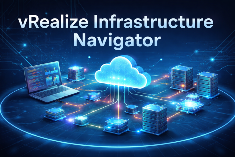 vrealize infrastructure navigator
