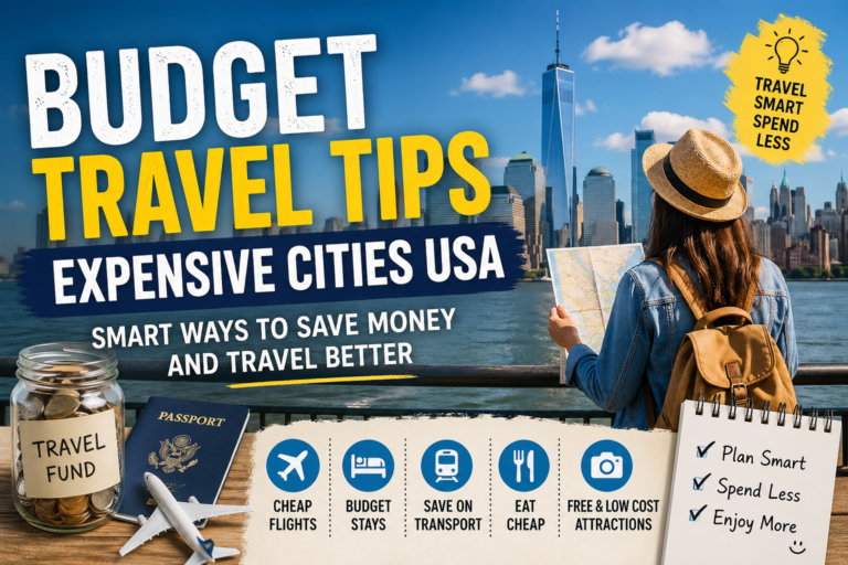 budget travel tips expensive cities usa