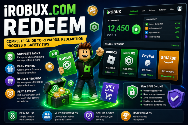 iRobux.com Redeem