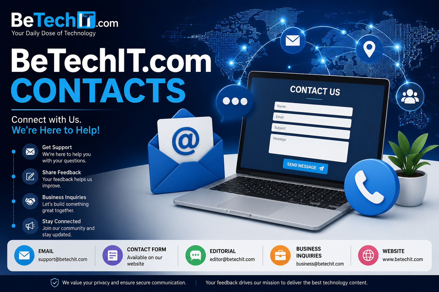 BeTechIT.com Contacts