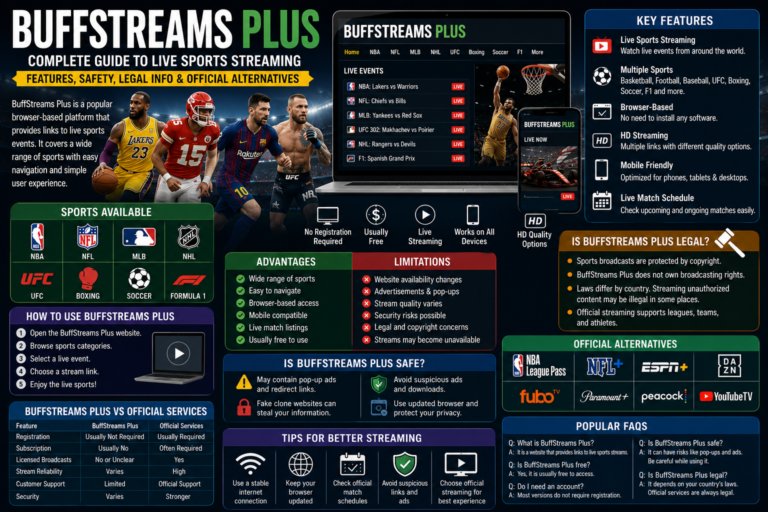 BuffStreams Plus