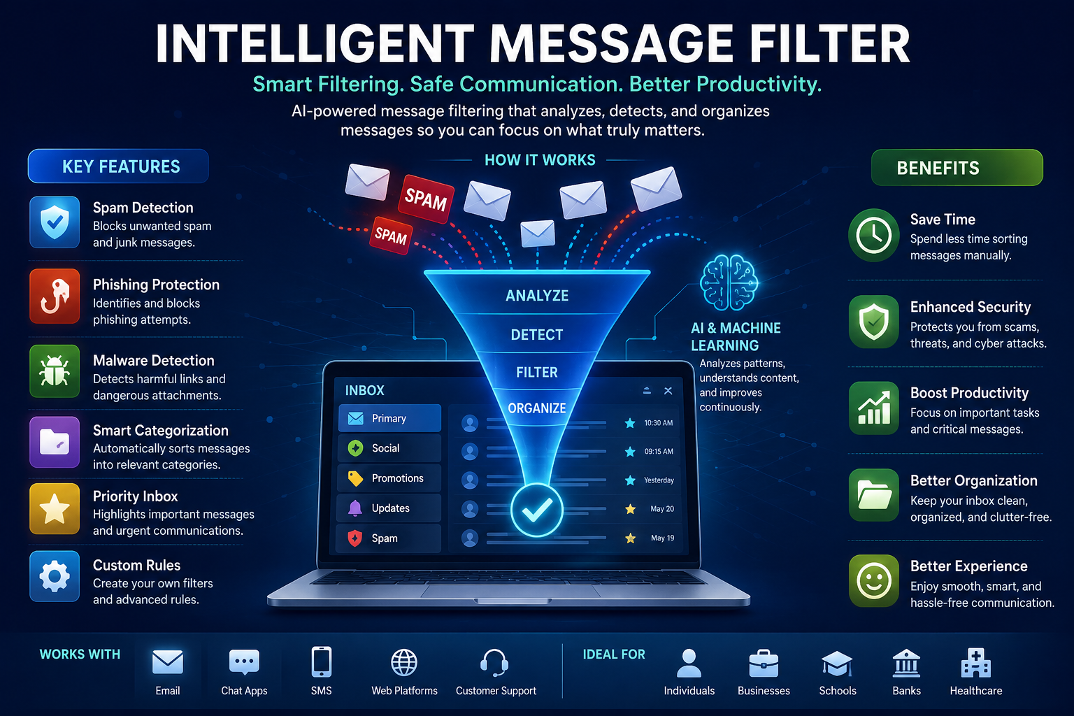 Intelligent Message Filter