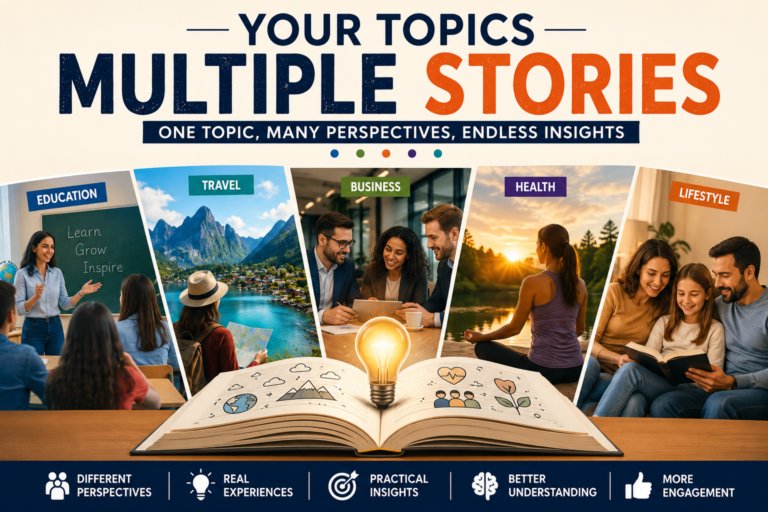 Your topics multiple stories