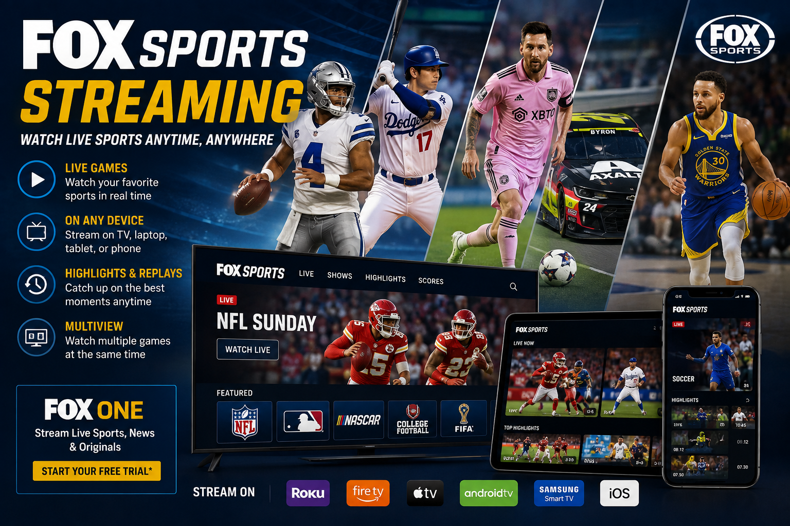 fox sports streaming