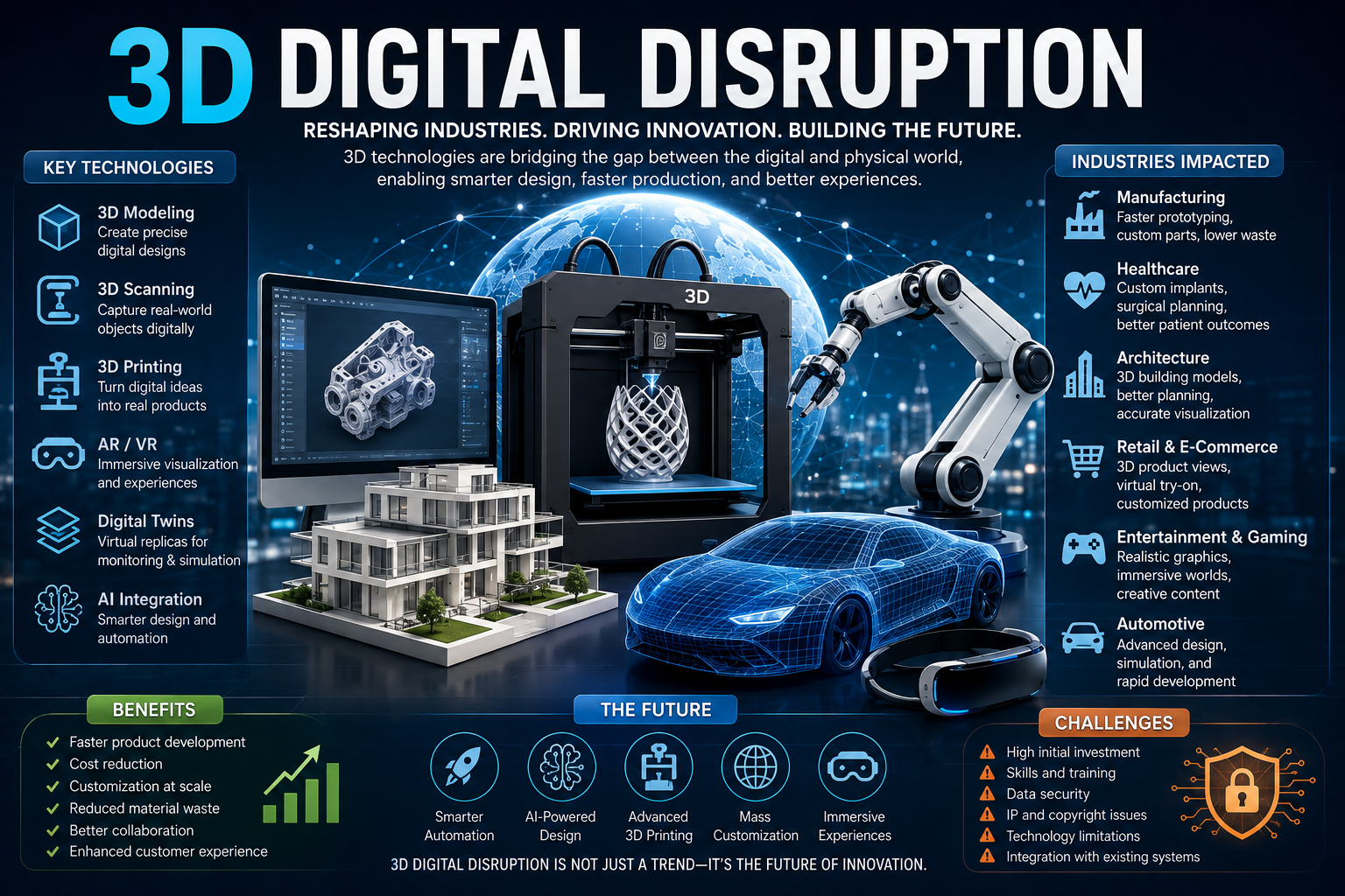 3D digital disruption