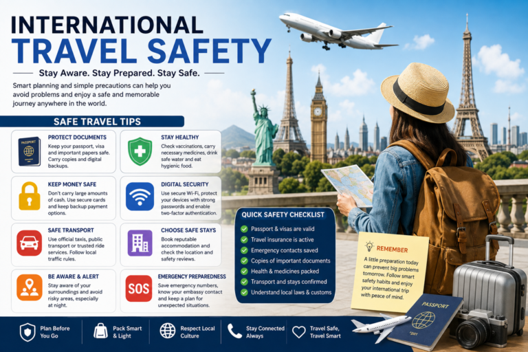 international travel safety​