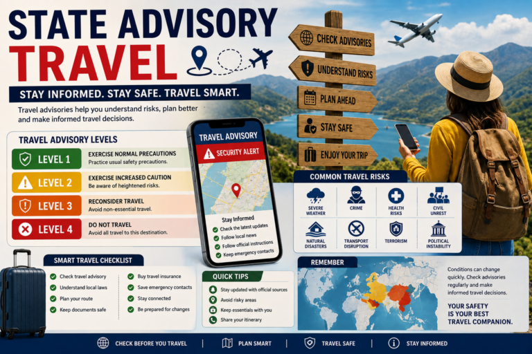 state advisory travel​