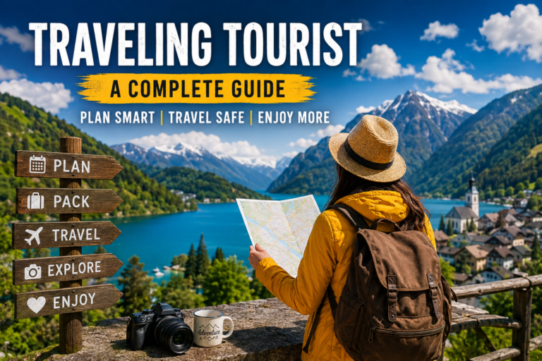 traveling tourist​