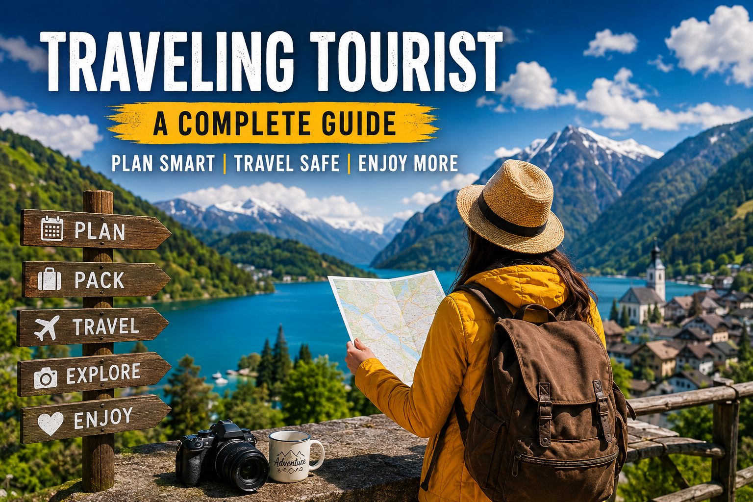traveling tourist​