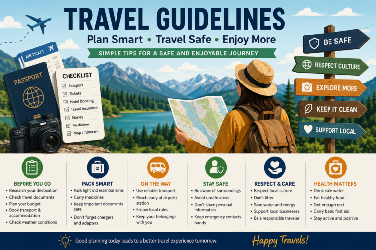 travel guidelines​