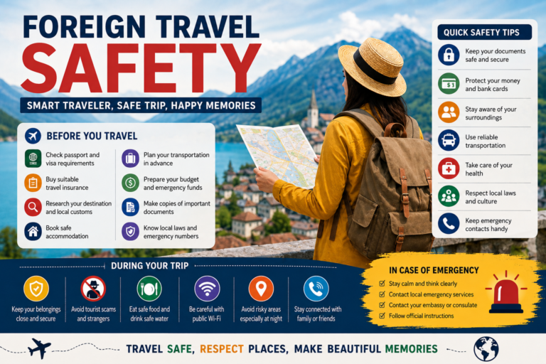 foreign travel safety​