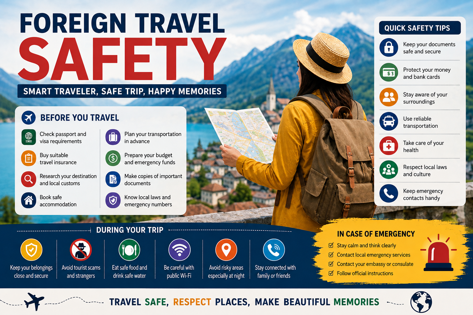 foreign travel safety​