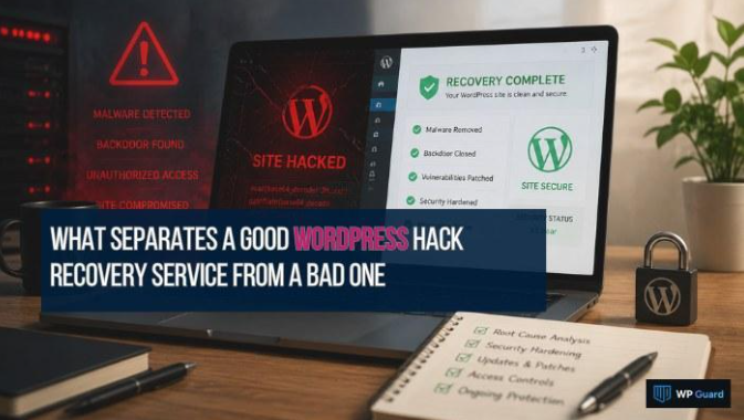 What Separates a Good WordPress Hack Recovery Service from a Bad One