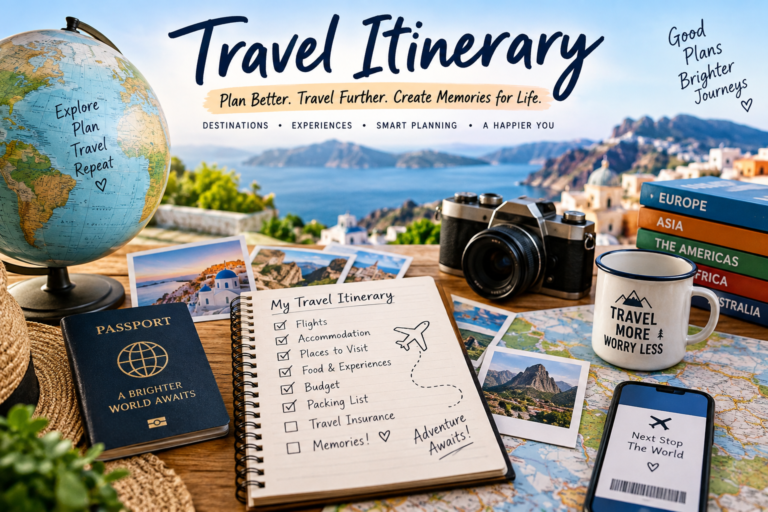 travel itinerary