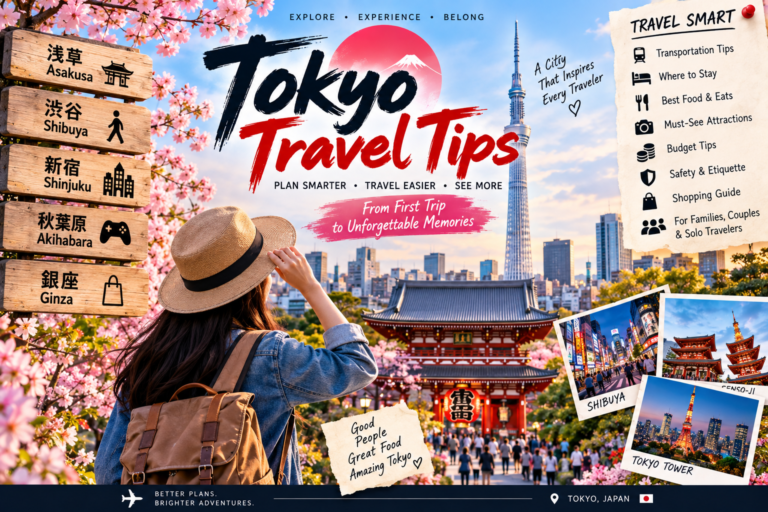 Tokyo travel tips
