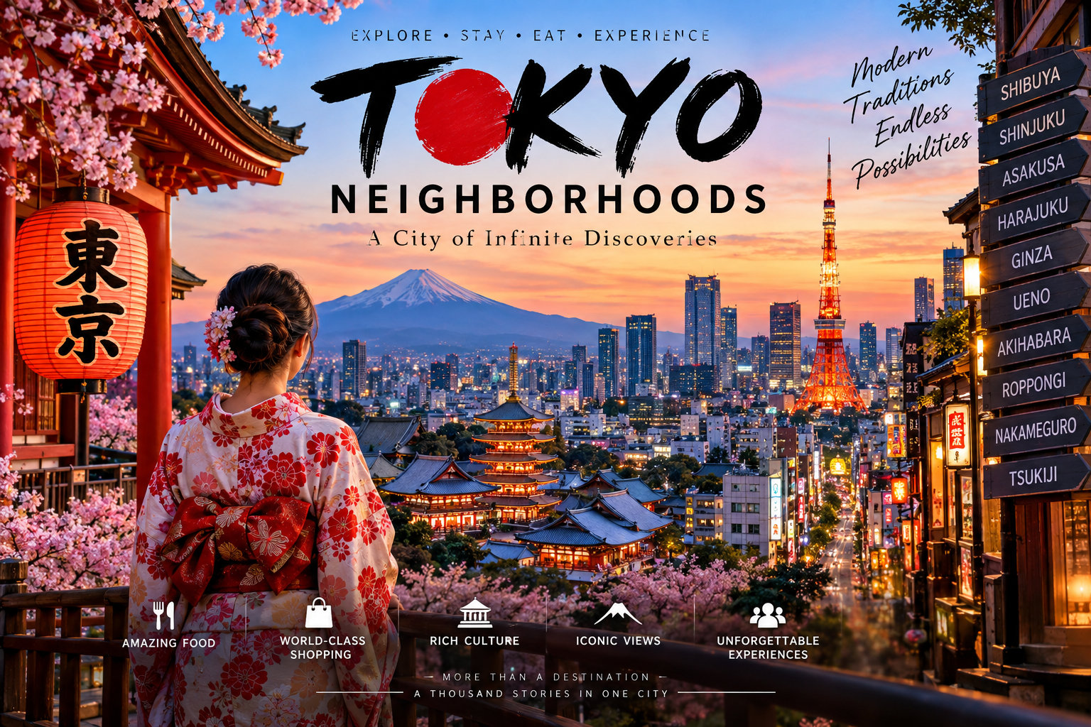 Tokyo neighborhoods