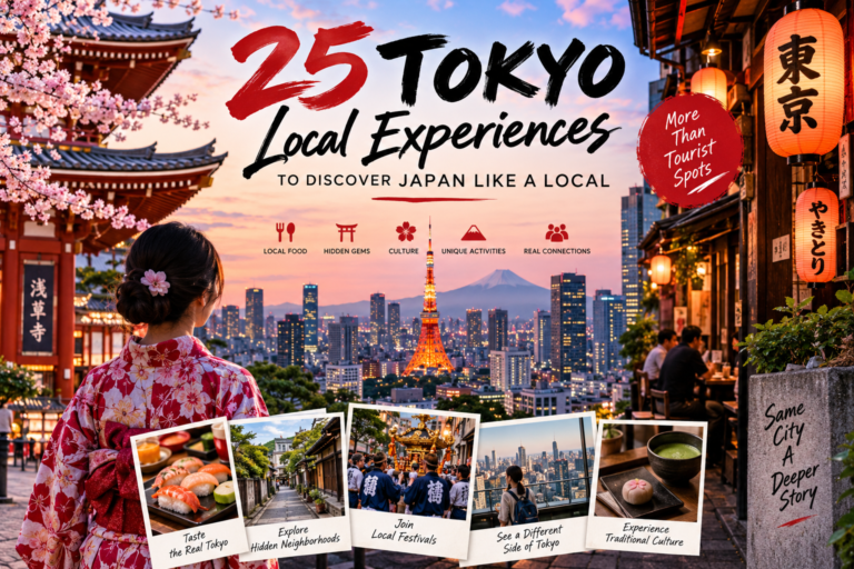 Tokyo local experiences