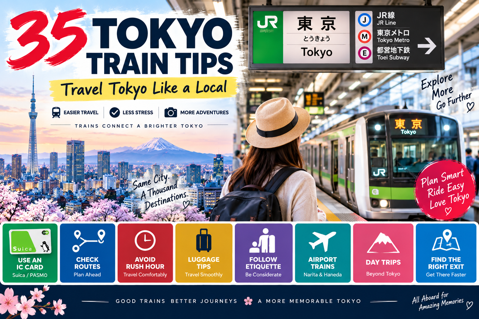 Tokyo train tips