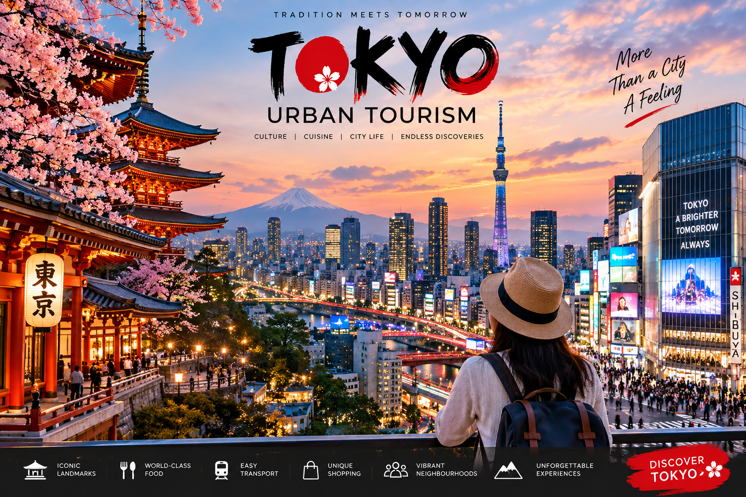 Tokyo urban tourism
