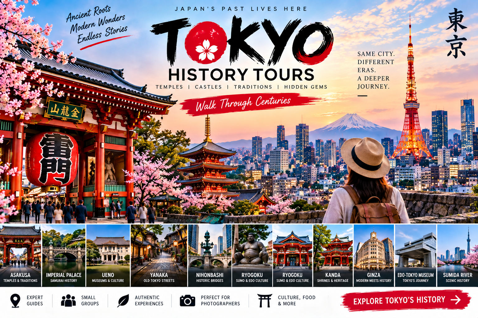 Tokyo history tours