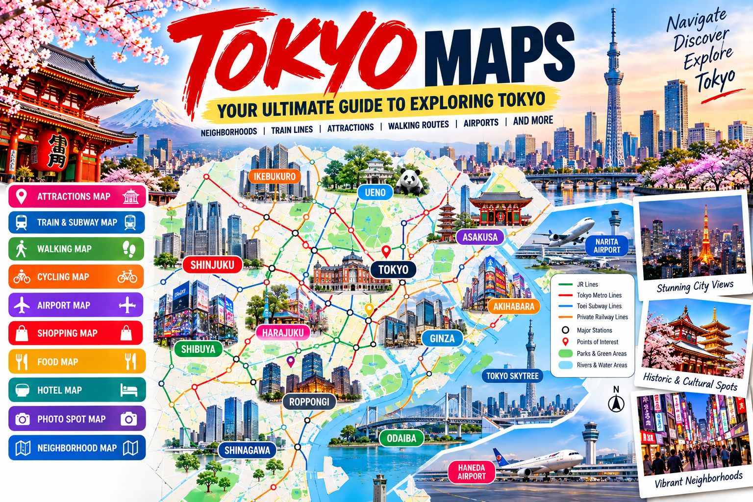Tokyo Maps