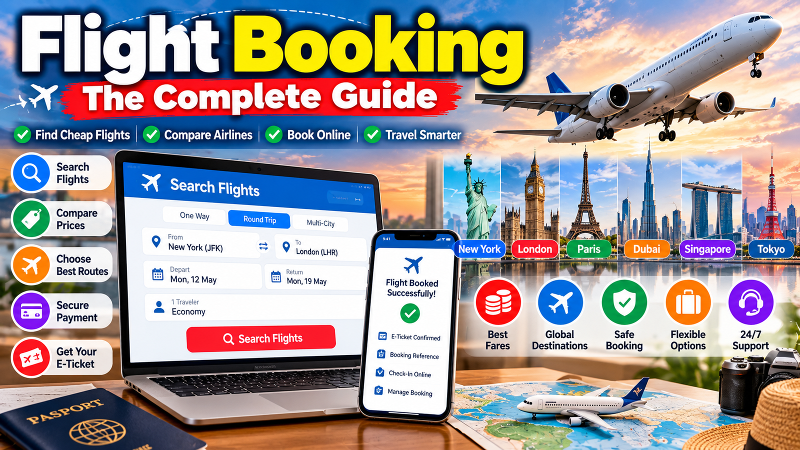 Flight booking