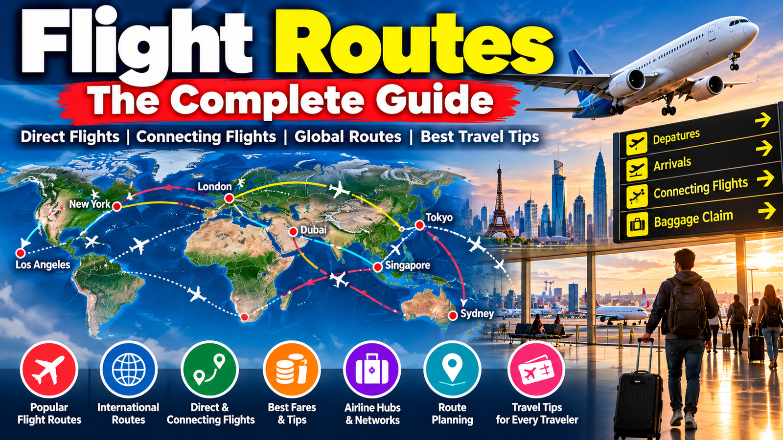 Flight routes