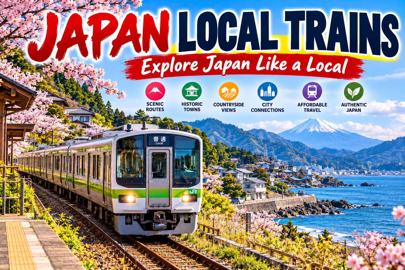 Japan local trains