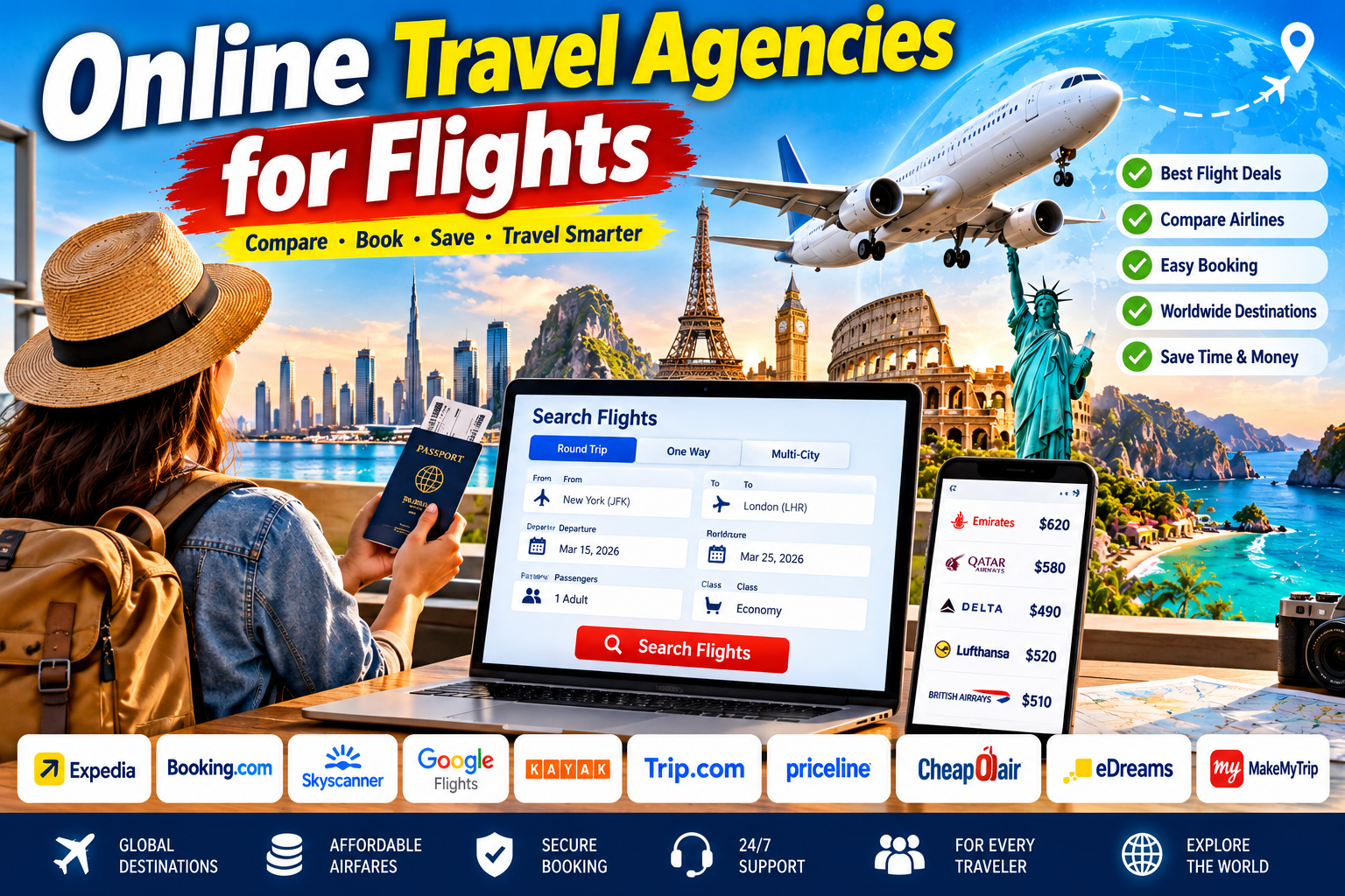 online travel agencies for flights​