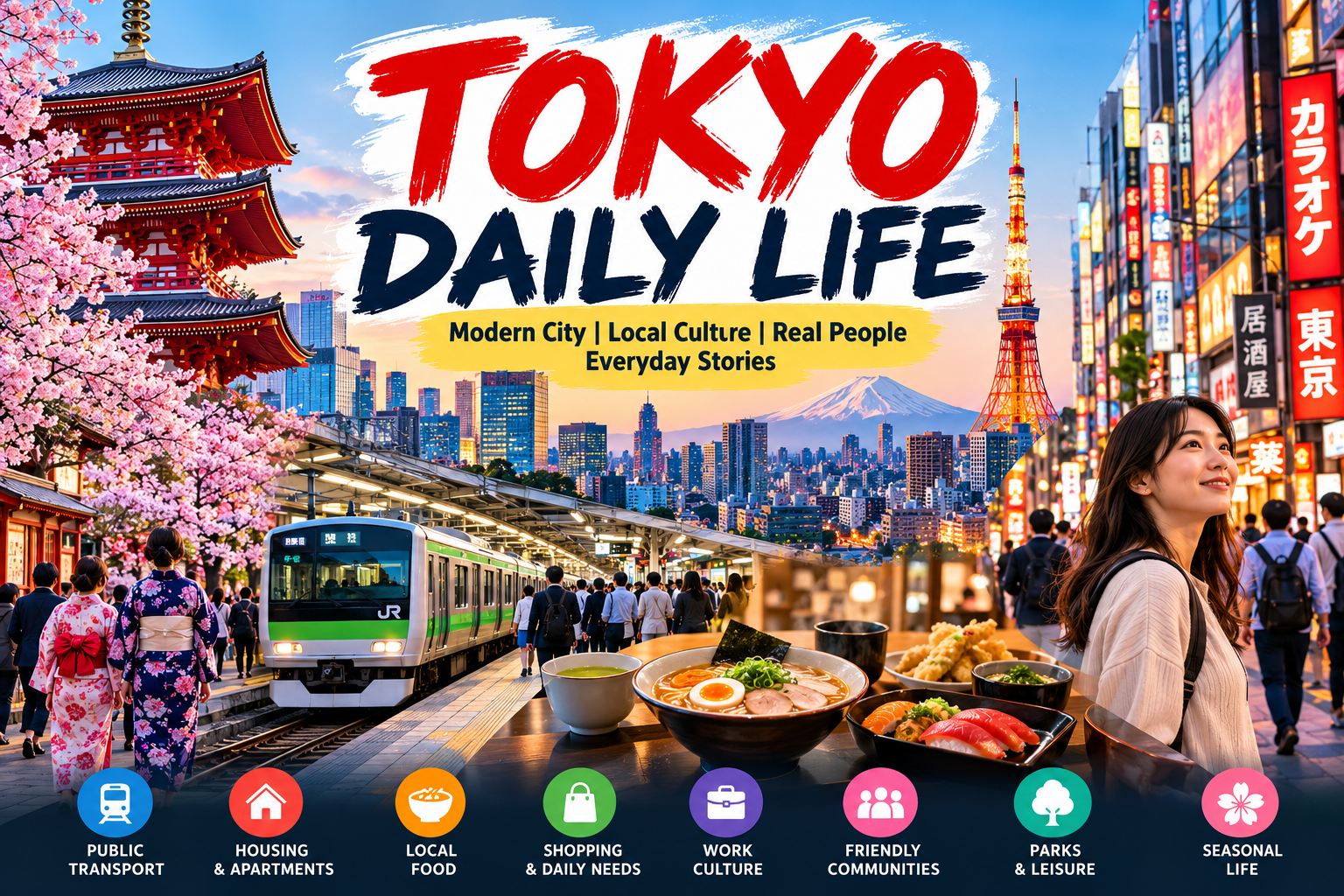 Tokyo daily life