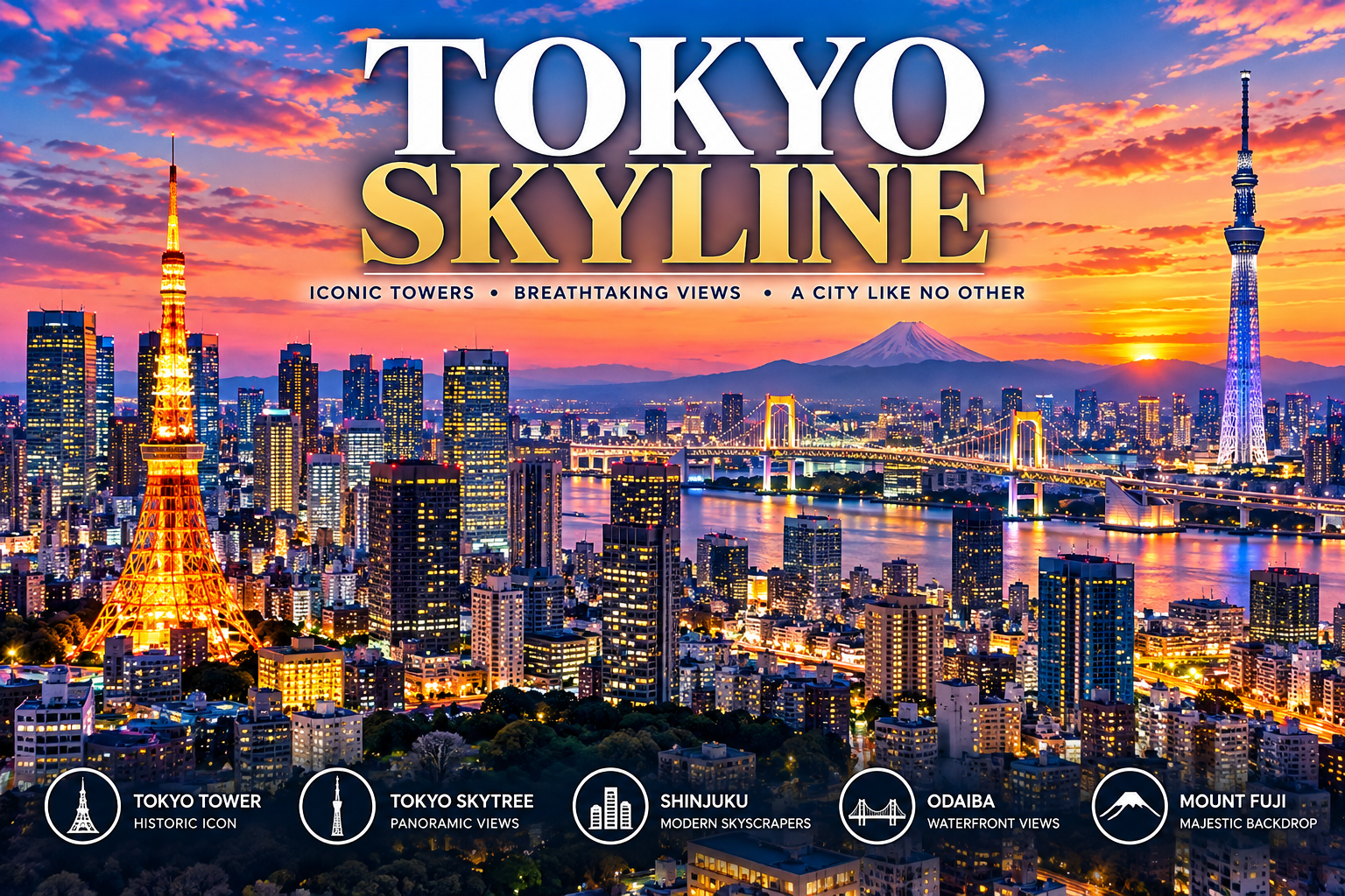 Tokyo skyline
