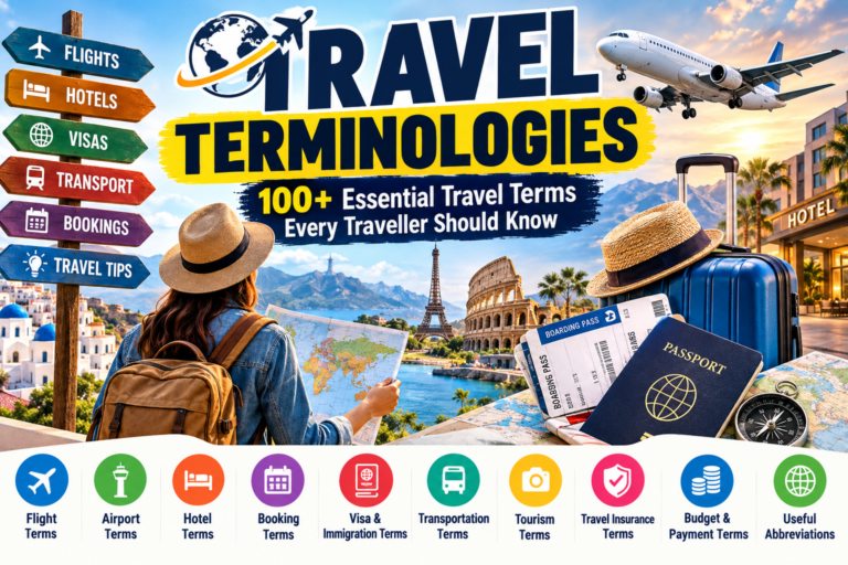 travel terminologies​